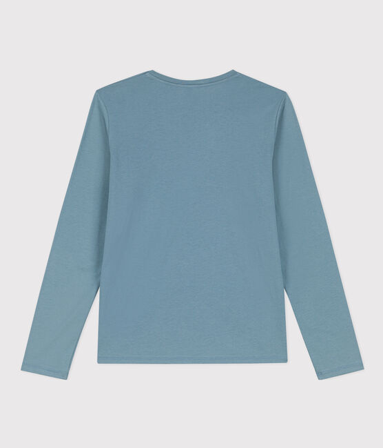 T-shirt La Regular scollo a V in cotone Donna blu ROVER