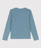 T-shirt La Regular scollo a V in cotone Donna blu ROVER