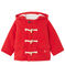 Montgomery per bebé in molleton rosso FROUFROU