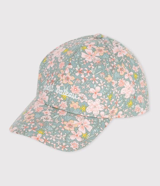 Cappellino fantasia a fiori bambina SPRAY/ MULTICO