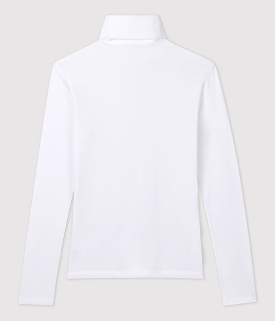 Dolcevita iconico in cotone Donna bianco ECUME