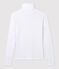 Dolcevita iconico in cotone Donna bianco ECUME