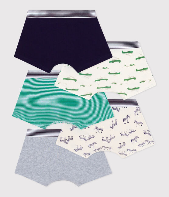 Set di boxer in cotone con stampa di animali bambino variante 1