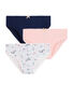 Trio slip bambina
