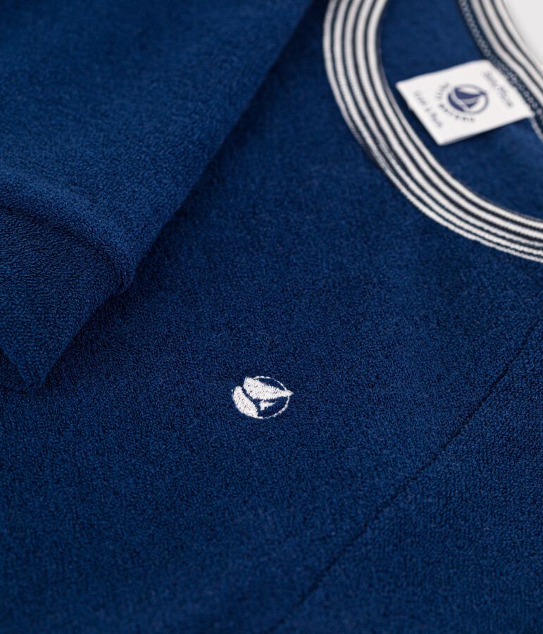 Pigiama in spugna grattata blu MEDIEVAL