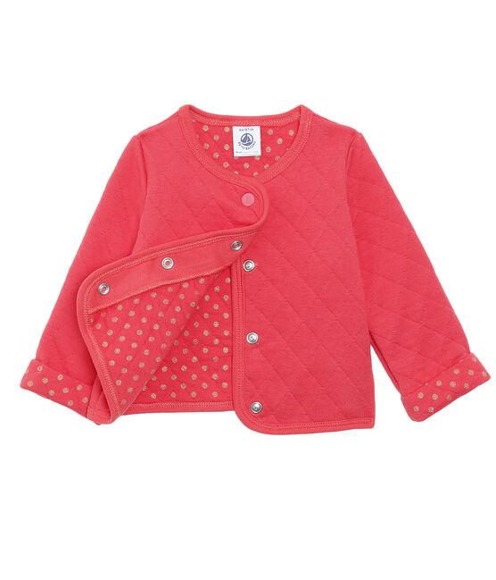 Cardigan bebè femmina in tubique trapuntato SIGNAL CN