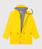 Iconico impermeabile da donna/uomo giallo
