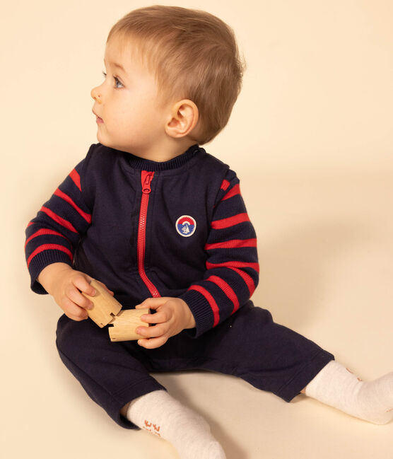 Maglione a righe marinière, in lana e cotone per bebè SMOKING/ CORRIDA