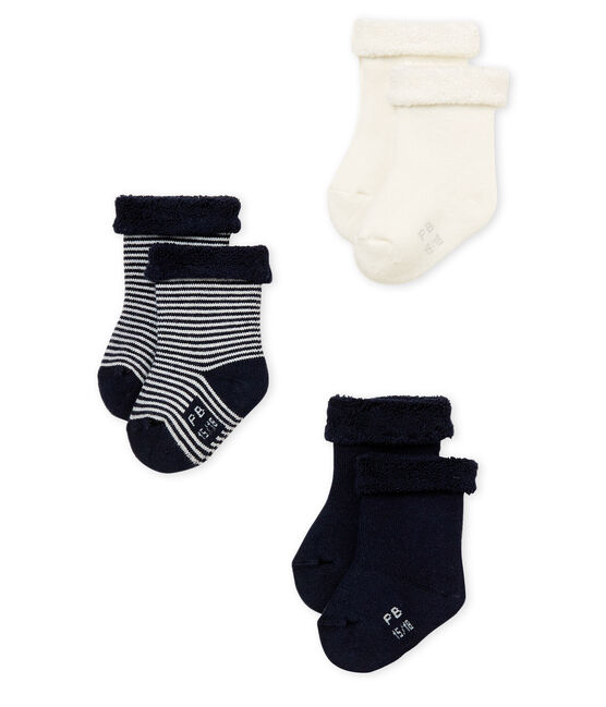 Lotto da 3 paia di calzini bebè unisex variante 2