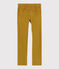 Pantaloni in velluto bambina giallo TOPAZE