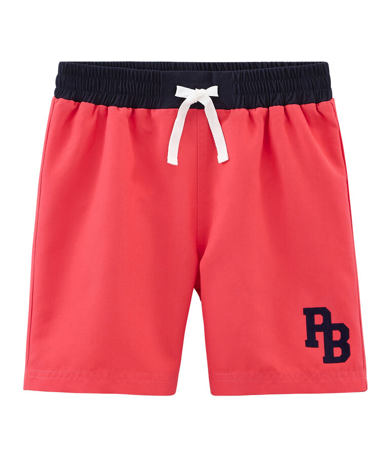 Short da spiaggia bambino rosa GROSEILLER