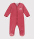 Tutina pigiama neonato in ciniglia