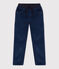 Pantaloni dritti in velluto medio bambina / bambino CREPUSCULE
