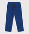 Pantaloni dritti in velluto blu