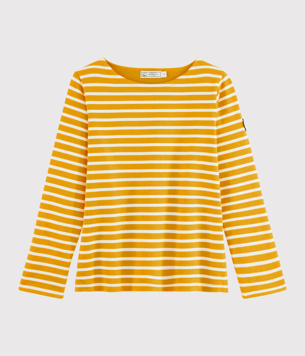 Marini&egrave;re iconica Donna giallo/bianco