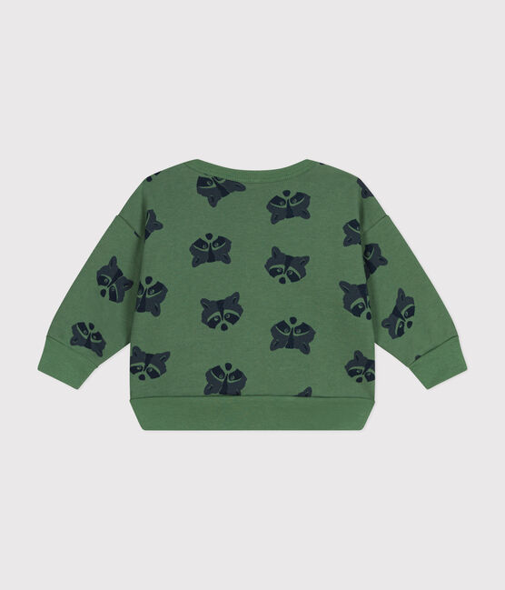 Maglia in tessuto felpato neonato PALMERAIE/ MULTICO