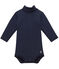 Body bébé con collo alto blu SMOKING