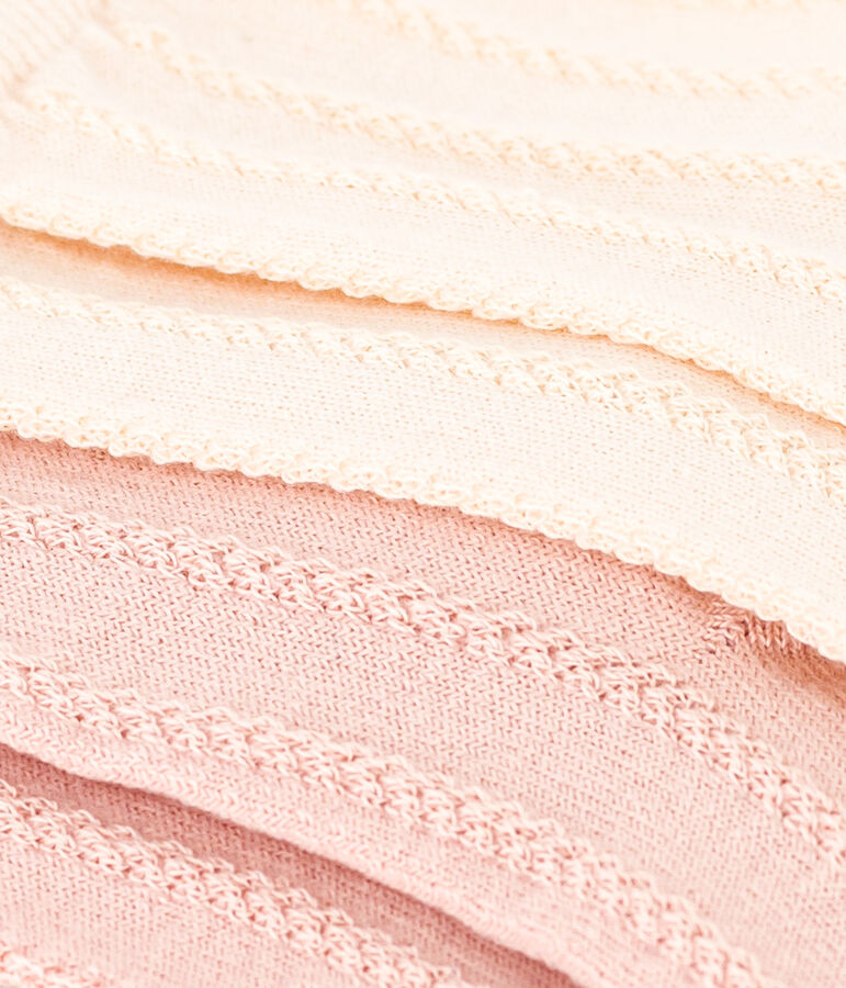 Confezione da 2 paia di calzini bambina punto fantasia variante 2