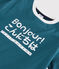 T-shirt serigrafata bambino blu SHADOW