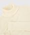 Dolcevita in lana e cotone Donna bianco MARSHMALLOW