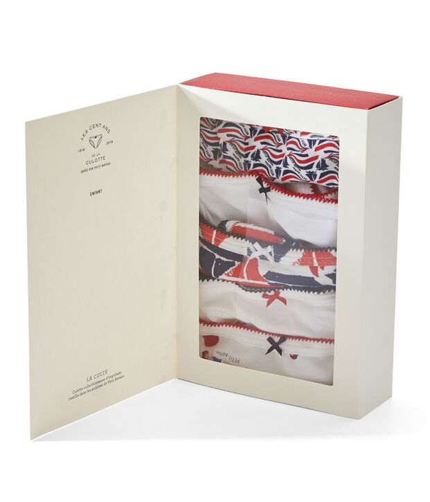 La culotte cult bambina bianco