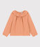 Blusa in garza di cotone bambina rosa SIENNA