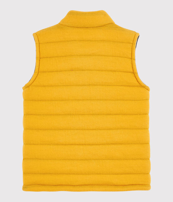 Giubbotto senza maniche bebè maschietto giallo BOUDOR