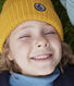 Cappello in maglia con fodera in pile bambino unisex