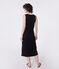 Abito canotta lungo in cotone donna nero BLACK