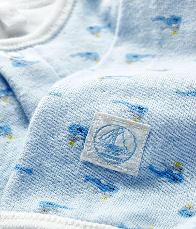 Bodyjama beb&egrave; in tubique blu/multicolore