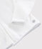 Cardigan tricot in cotone bambina bianco MARSHMALLOW