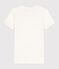 T-shirt L'ICONIQUE in cotone traforato donna bianco MARSHMALLOW