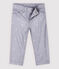 Pantaloni in twill con ricami bebè maschio grigio CONCRETE