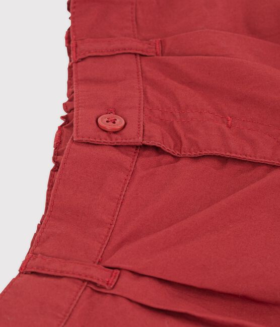 Pantaloni bebè in adorabile tessuto serge  marrone OMBRIE