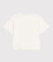 T-shirt Le Boxy in cotone donna bianco MARSHMALLOW