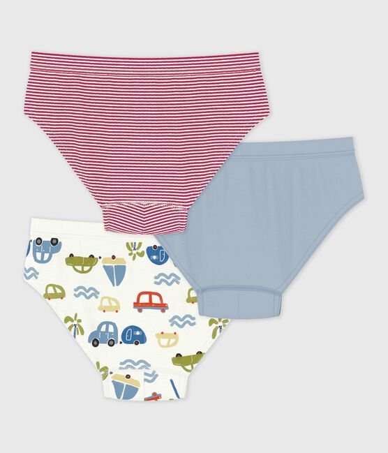 Set di slip in cotone con automobili stampate bambino variante 1