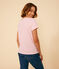 T-shirt REGULAR girocollo in cotone rigato donna AVALANCHE/ SHOCKING