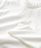 T-shirt bambina a maniche lunghe in cotone bianco MARSHMALLOW