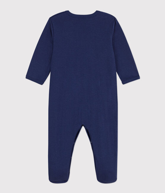 Tutina pigiama blu in cotone blu CHALOUPE
