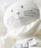 Doudou coniglietto raffinato bianco MARSHMALLOW