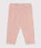 Pantaloni bebè in garza di cotone rosa SALINE