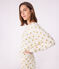 Pigiama in cotone con stampa a cuori dorati donna MILK/ DORE