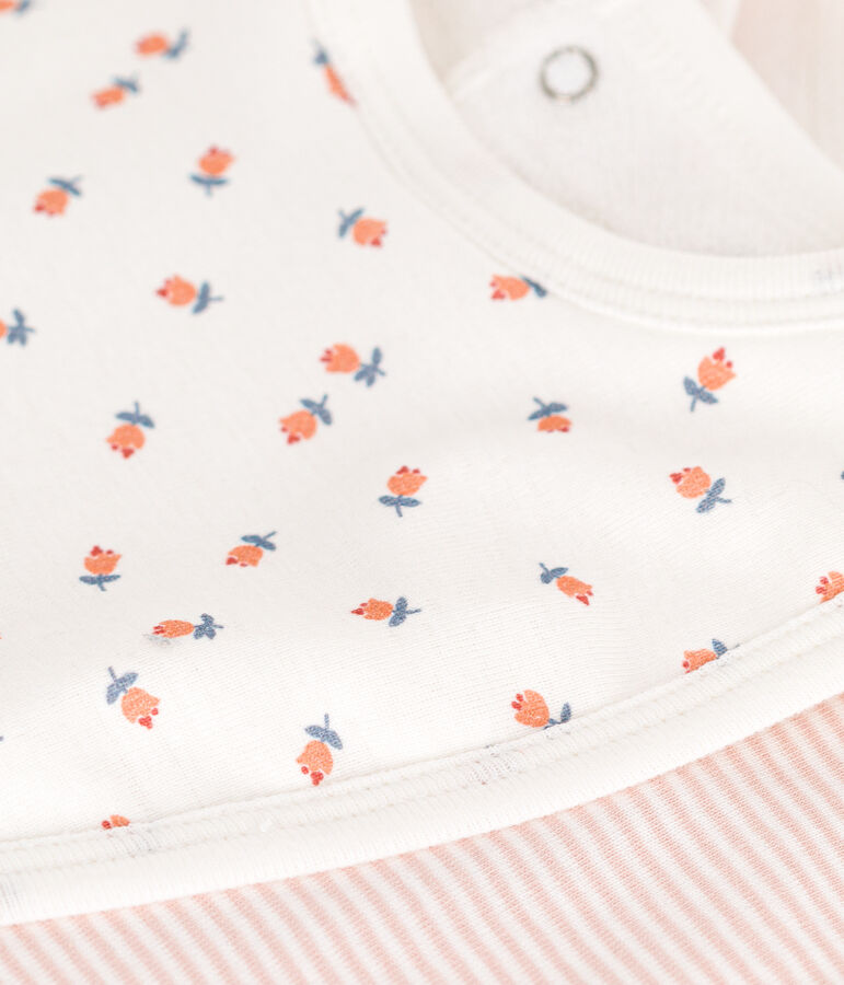 CONFEZIONE DA 2 BAVAGLINI IN COTONE PER NEONATI variante 1