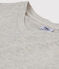 T-shirt LE CLASSIQUE girocollo in cotone Donna grigio BELUGA CHINE
