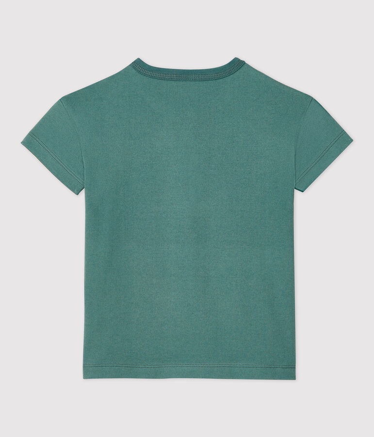 T-shirt bambina/bambino a maniche corte verde