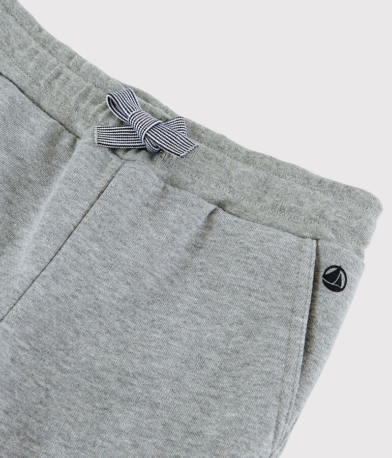 Pantaloni in felpa bambino grigio