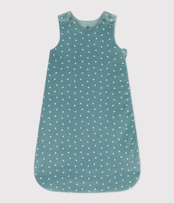 Sacco nanna in velluto TOG 2 blu BRUT/bianco MARSHMALLOW