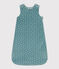Sacco nanna in velluto TOG 2 blu BRUT/bianco MARSHMALLOW