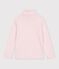 Dolcevita in cotone a righe bambina rosa/rosa