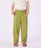 Pantaloni in cotone bambino verde